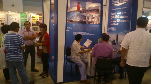 Zamil Steel Buildings Vietnam (ZSV) participated in the Philippines’s largest building and construction expo (CONEX 2013)