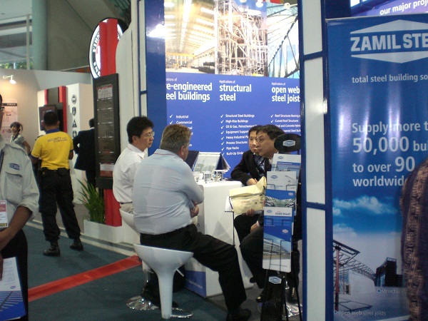 Zamil Steel Buildings Vietnam at Industries Minières et Pétrolières de Kalimantan 2010, Indonésie