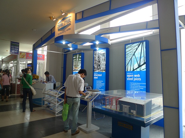 Zamil Steel Buildings Vietnam joined the Vietbuild 2010