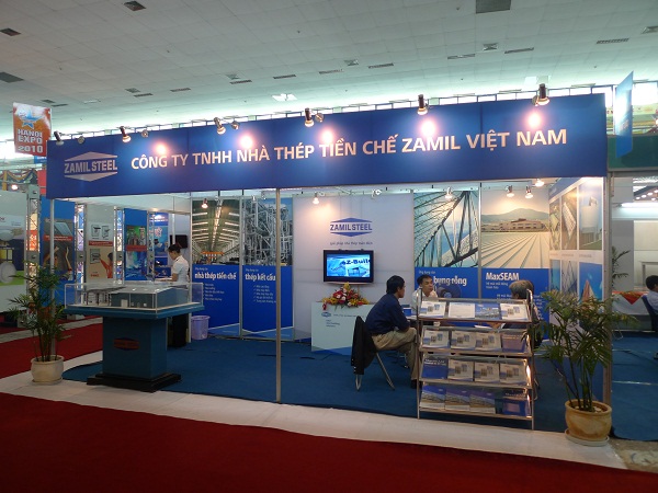 Zamil Steel Buildings Vietnam (ZSV) joined the Hanoi International Expo 2010