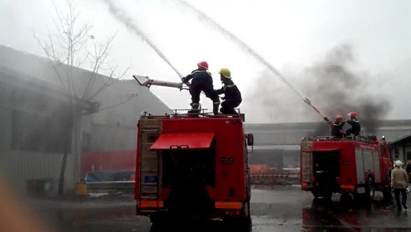 Zamil Steel | Exercice 2011 de prévention et de lutte contre les incendies