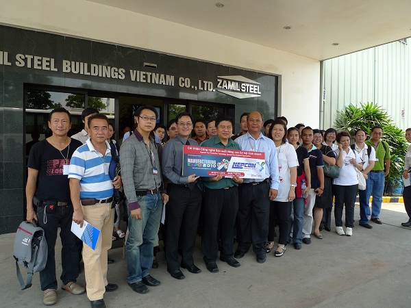 Delegation of Thailand Board of Investment visits Zamil Steel Buildings Vietnam