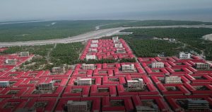 structural steel cyclone shelter in Bangladesh by Zamil Steel Buildings