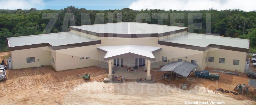 steel structure by Zamil Steel Buildings Vietnam